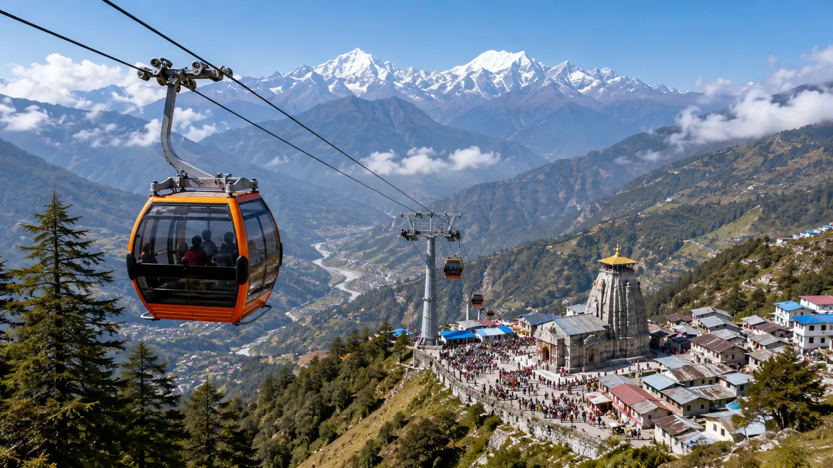 उत्तराखंड बनेगा रोपवे हब, 160 किमी के 51 प्रोजेक्ट बदलेंगे पहाड़ों की तस्वीर