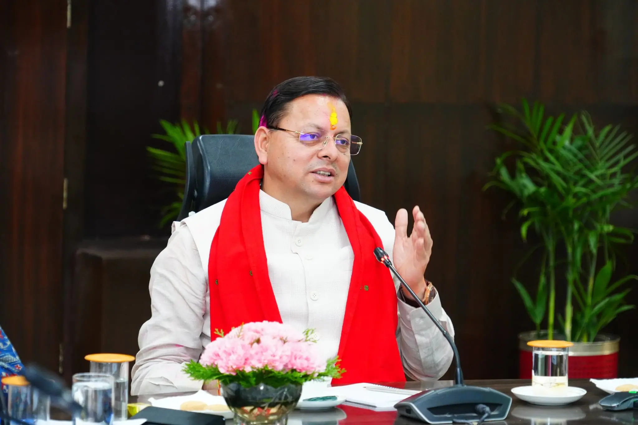 CM Dhami urges people to save energy, support local products