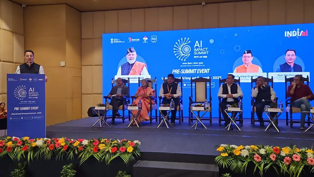 Union Minister Jitin Prasada inaugurates Uttarakhand AI Summit 2025