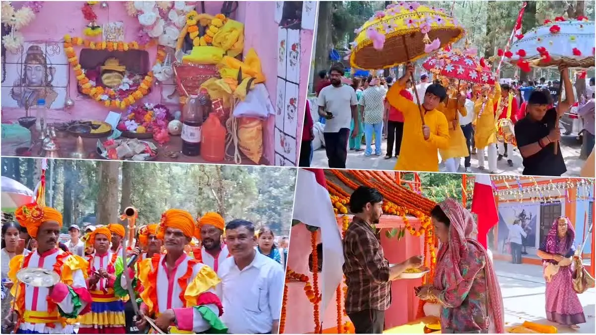 पौड़ी के आराध्य कंडोलिया देव के वार्षिक पूजन में उमड़ी श्रद्धालुओं की भीड़