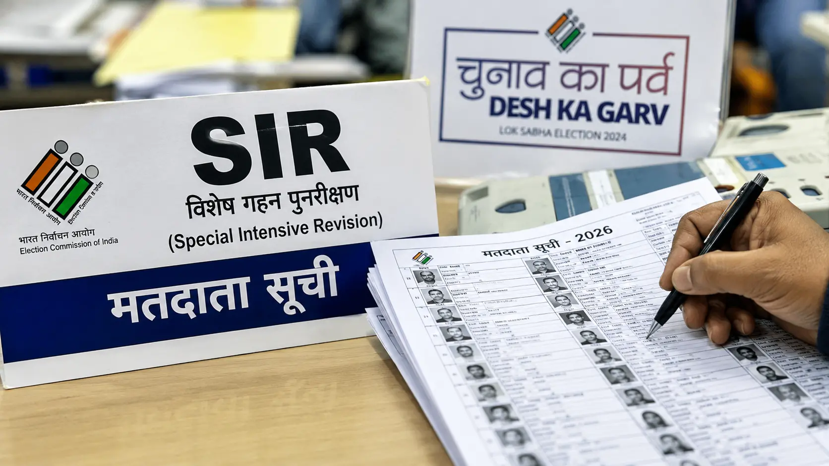 SIR के पहले चरण के बाद ड्राफ्ट वोटर लिस्ट जारी, 71.33 लाख मतदाता शामिल