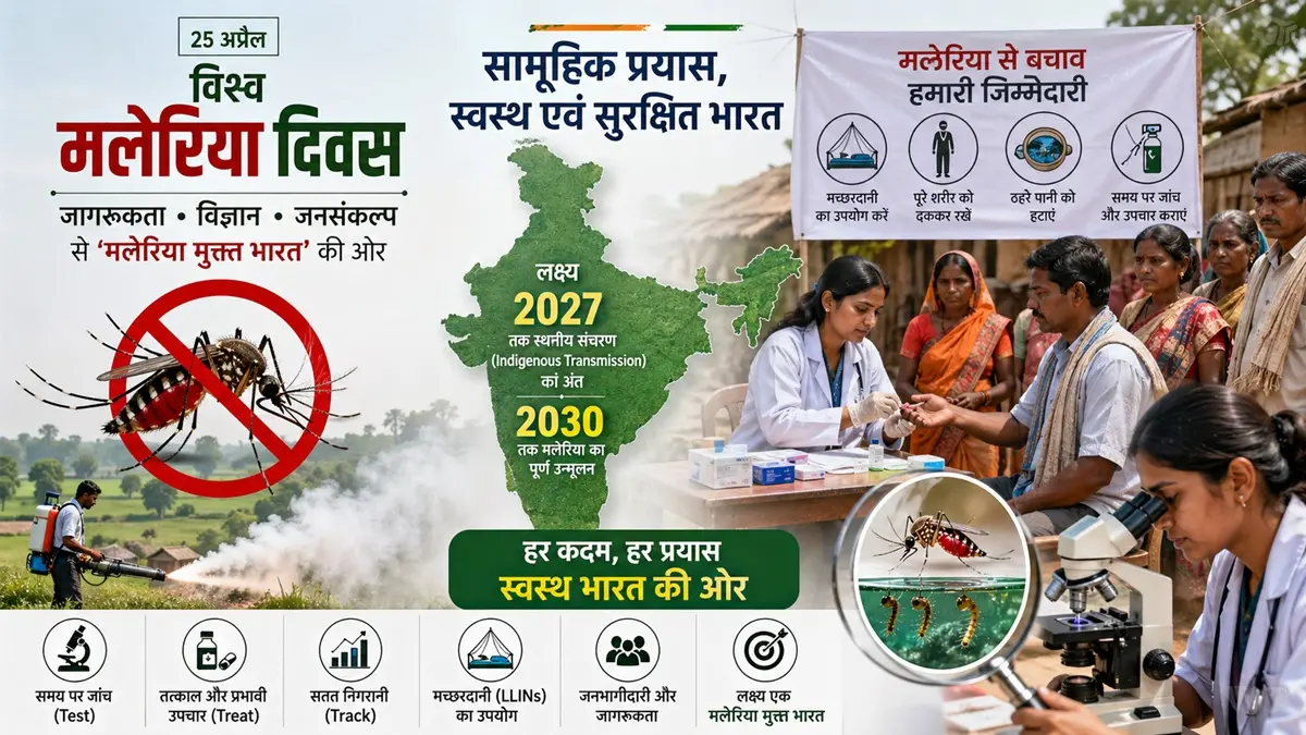 उत्तराखंड का 2027 तक मलेरिया मुक्त बनने का लक्ष्य, अभियान तेज