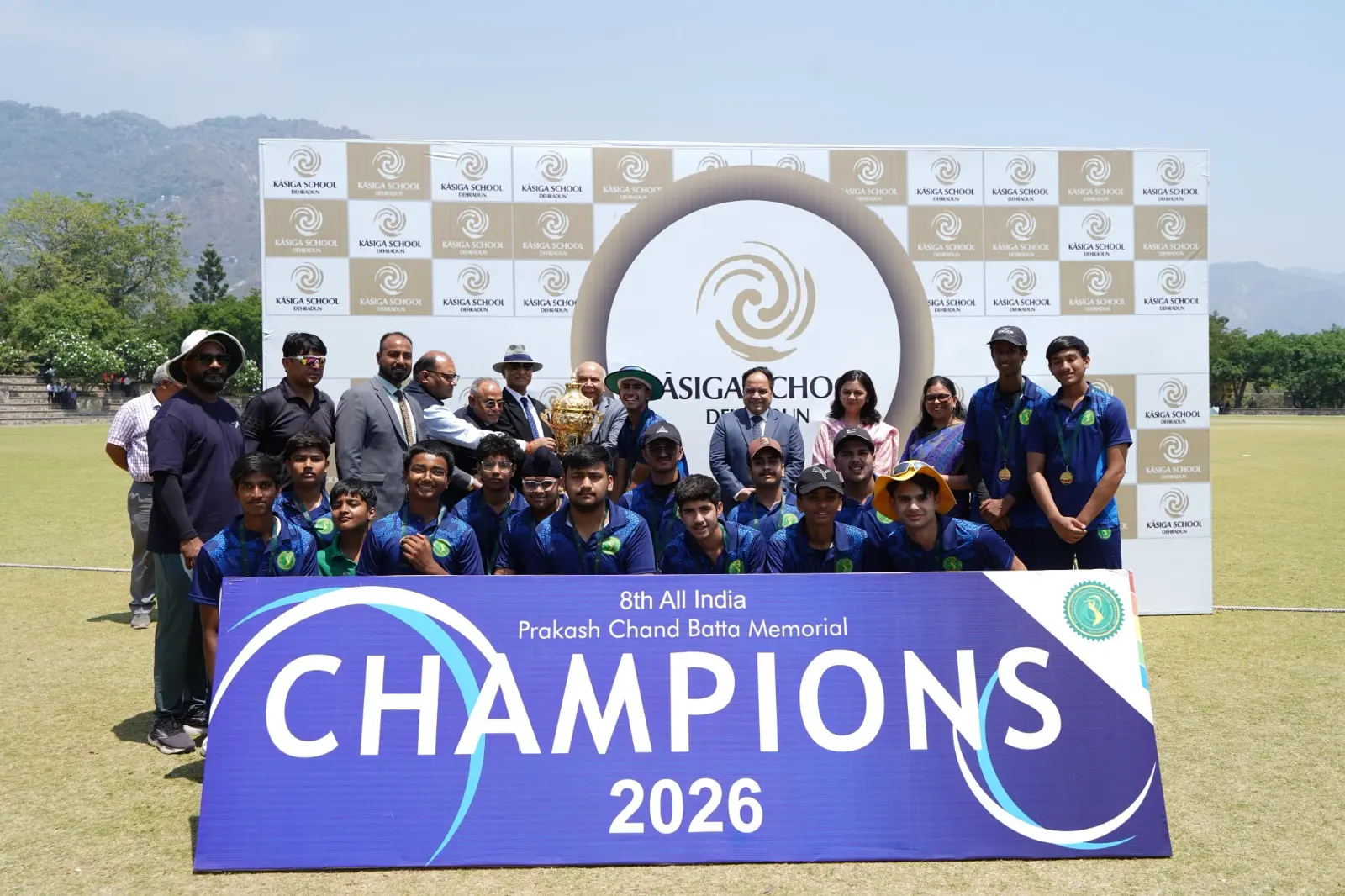 Kasiga School Wins P.C. Batta Memorial Cricket Tournament Title