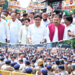उत्तराखंड कांग्रेस का सचिवालय घेराव, CEC ज्ञानेश कुमार के इस्तीफे की मांग
